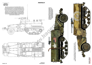 Kagero 7084 Armored Personnel Carrier M2/M3/M4 Half-Track EN/PL – zdjęcie 4