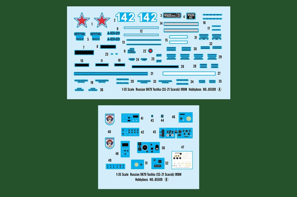 Hobby Boss 85509 Russian 9K79 Tochka (SS-21 Scarab) IRBM 1/35 – zdjęcie 5