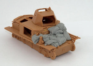 Panzer Art RE35-272 Sand armor for Italian L6/40 tank 1/35 – zdjęcie 2