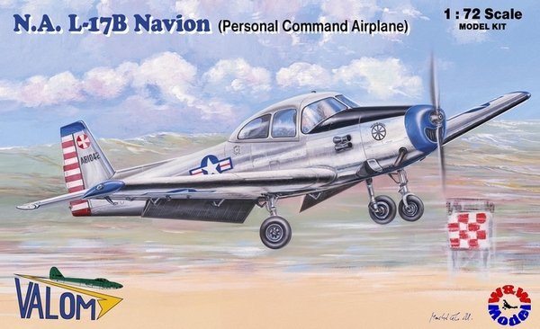 Valom 72107 N.A. L-17B Navion (Personal Command Airplane) 1/72