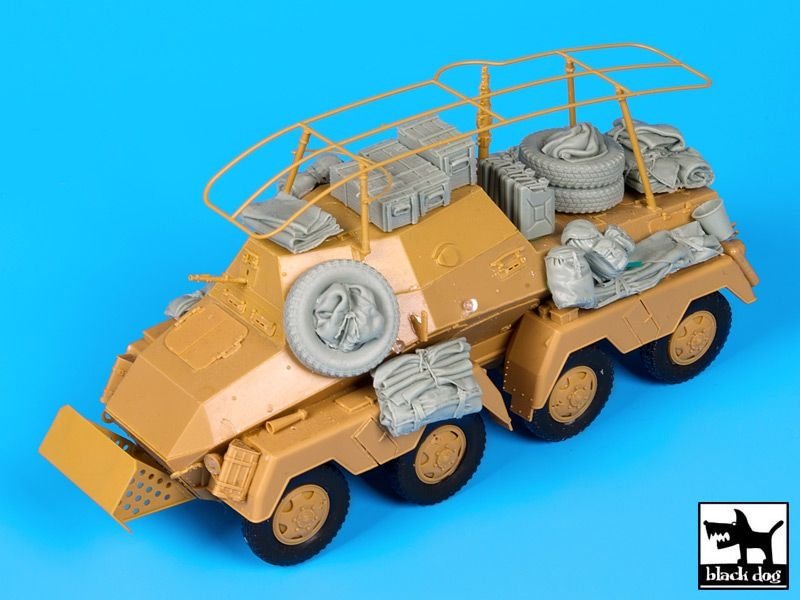Black Dog T35104 Sd Kfz 263 accessories set 1/35 – zdjęcie 3