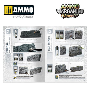 AMMO of Mig Jimenez 7930 AMMO WARGAMING UNIVERSE 11 – Create your own Rocks – zdjęcie 7