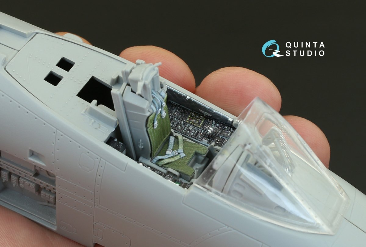 Quinta Studio QD48076 A-10A 3D-Printed &amp;amp; coloured Interior on decal paper (for Italeri kit) 1/48 – zdjęcie 2
