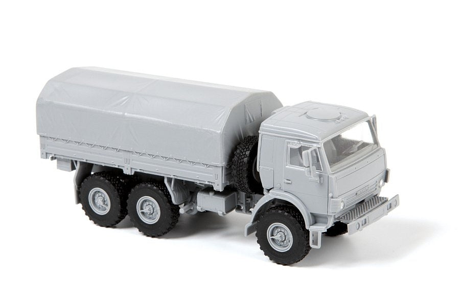 Zvezda 5074 KAMAZ K-5350 Mustang Russian 3-Axle Truck 1/72 – zdjęcie 5