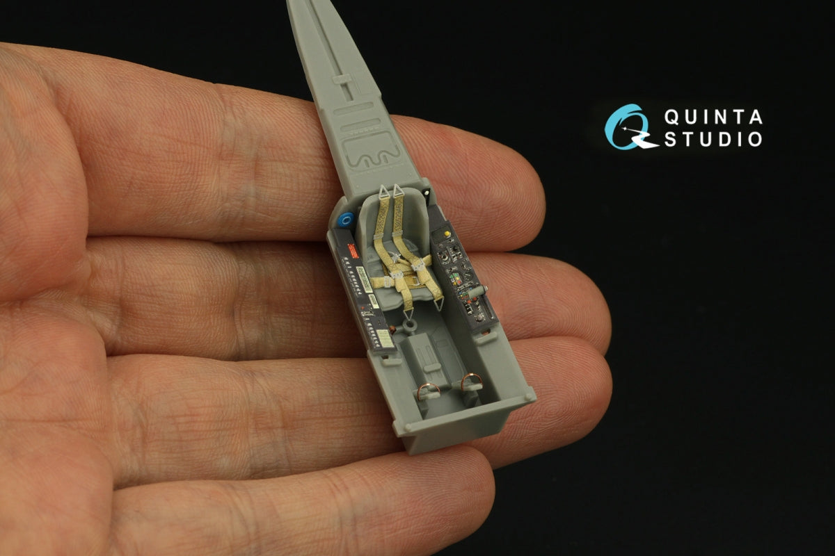 Quinta Studio QD48316 Fw 190A-4 3D-Printed &amp;amp; colored Interior on decal paper (Hasegawa) 1/48 – image 6
