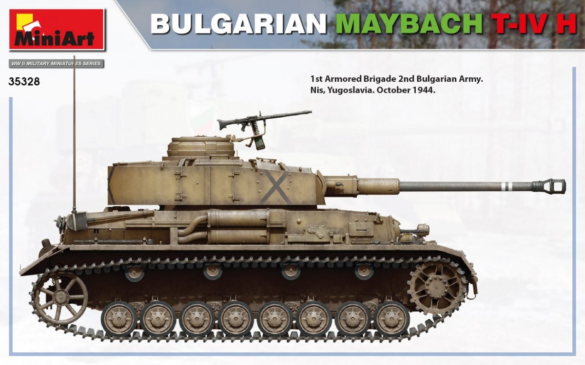MiniArt 35328 BULGARIAN MAYBACH T-IV H 1/35 – zdjęcie 3