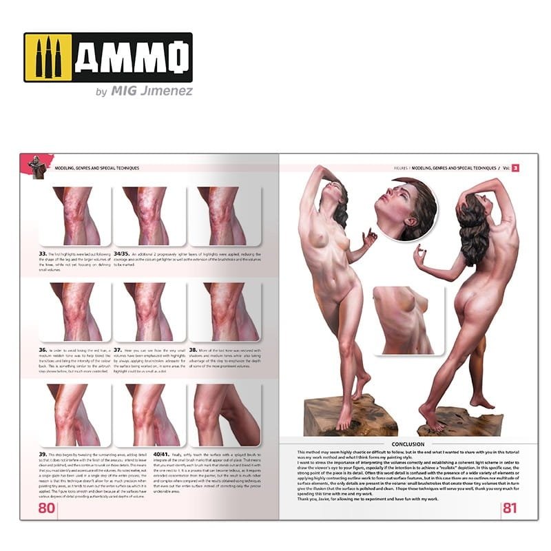 Ammo of Mig 6223 Encyclopedia of Figures Modelling Techniques Vol. 3 English – zdjęcie 7