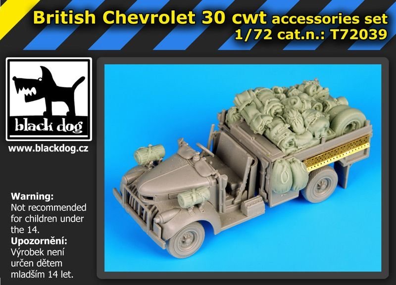 Black Dog T72039 British Chevrolet 30 cwt accessories set for Dragon 1/72 – image 5