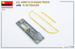 MiniArt 35418 US ARMY K-51 RADIO TRUCK WITH K-52 TRAILER. INTERIOR KIT 1/35 – zdjęcie 20
