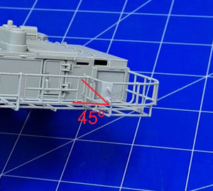 Eureka XXL ER-3575 K2 Black Panther MBT Towing Cables &amp;amp; Holders (Academy) 1/35 – zdjęcie 12