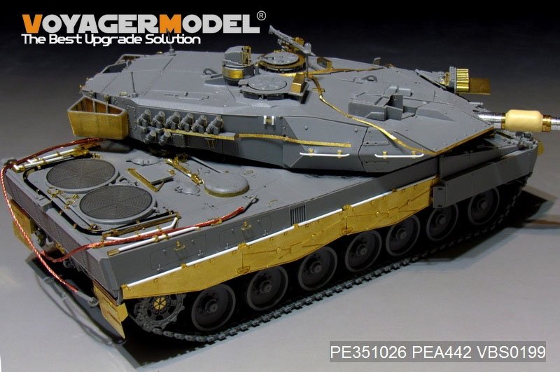 Voyager Model PE351026 Modern German Leopard 2A6 Basic For Border BT-002 1/35 – zdjęcie 11