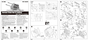 Trumpeter 02347 German 37mm Flak 43 Zwilling 1/35 – image 3