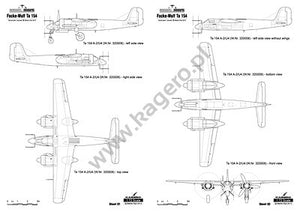 Kagero 3051 Focke-Wulf Ta 154 &amp;quot;Moskito&amp;quot; (EN) – zdjęcie 3