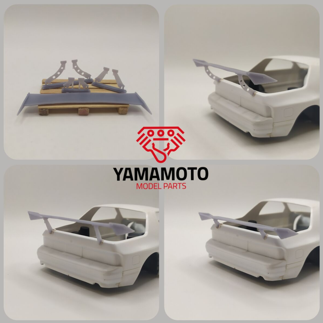 Yamamoto Model Parts YMPTUN34 GT Wing #2 1/24 – image 2