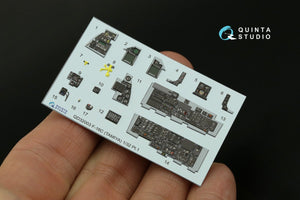 Quinta Studio QDS-32003 F-16C 3D-Printed &amp;amp; coloured Interior on decal paper ( Tamiya ) (small version) 1/32 – zdjęcie 8