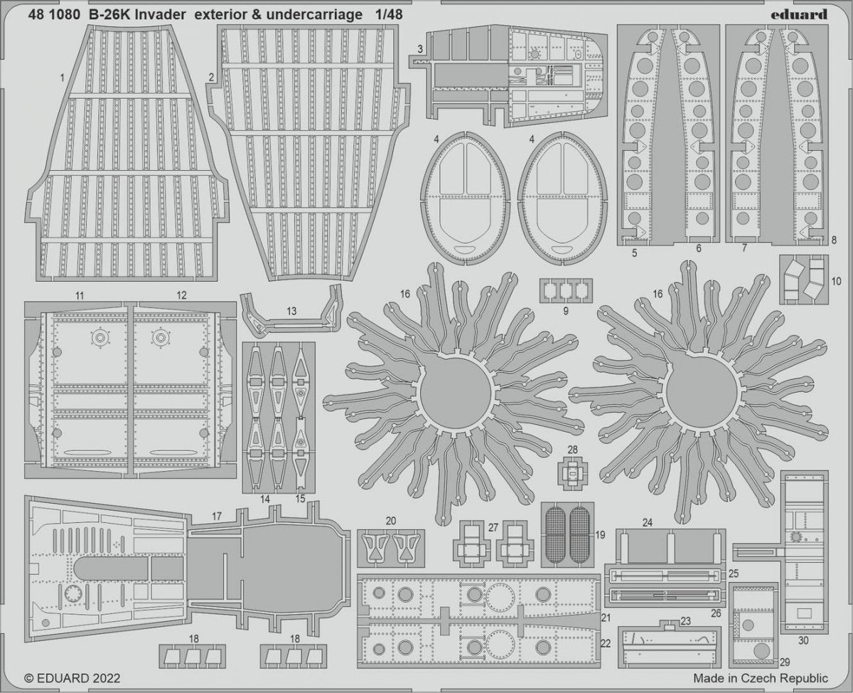 Eduard BIG49326 B-26K Invader ICM 1/48 – image 6