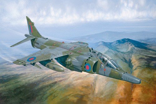Italeri 1278 Harrier GR.3 Falkland 1/72