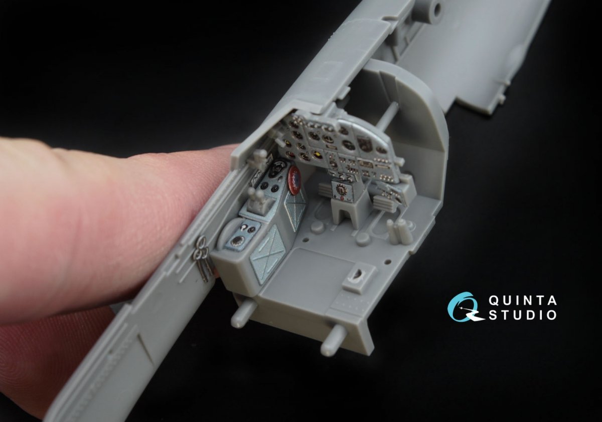 Quinta Studio QD48020 IL-2 3D-Printed &amp;amp; coloured Interior on decal paper (for Tamiya kit) 1/48 – Bild 4
