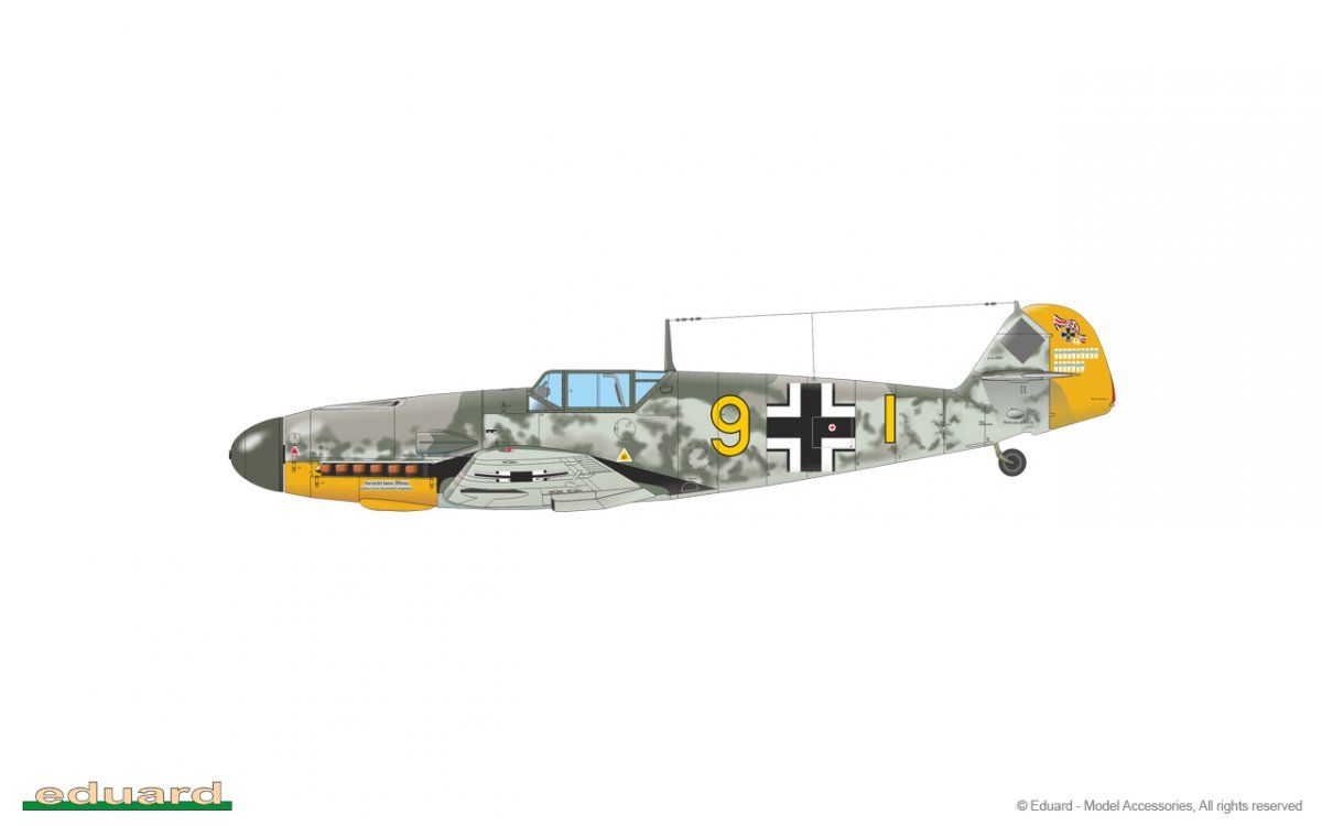 Eduard 82115 Bf 109F-2 1/48 – zdjęcie 8
