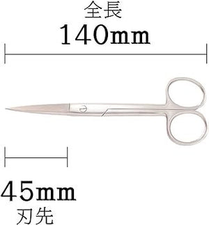Mineshima TM-32 Precision scissors 140mm straight / Precyzyjne nożyczki – zdjęcie 3