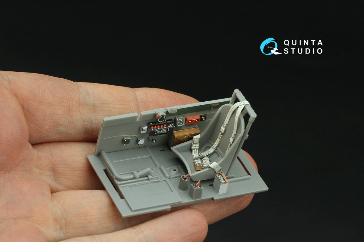 Quinta Studio QD32197 P-47D Thunderbolt Bubbletop Early, intérieur coloré imprimé en 3D sur papier décalcomanie (Hasegawa) 1/32 – image 7