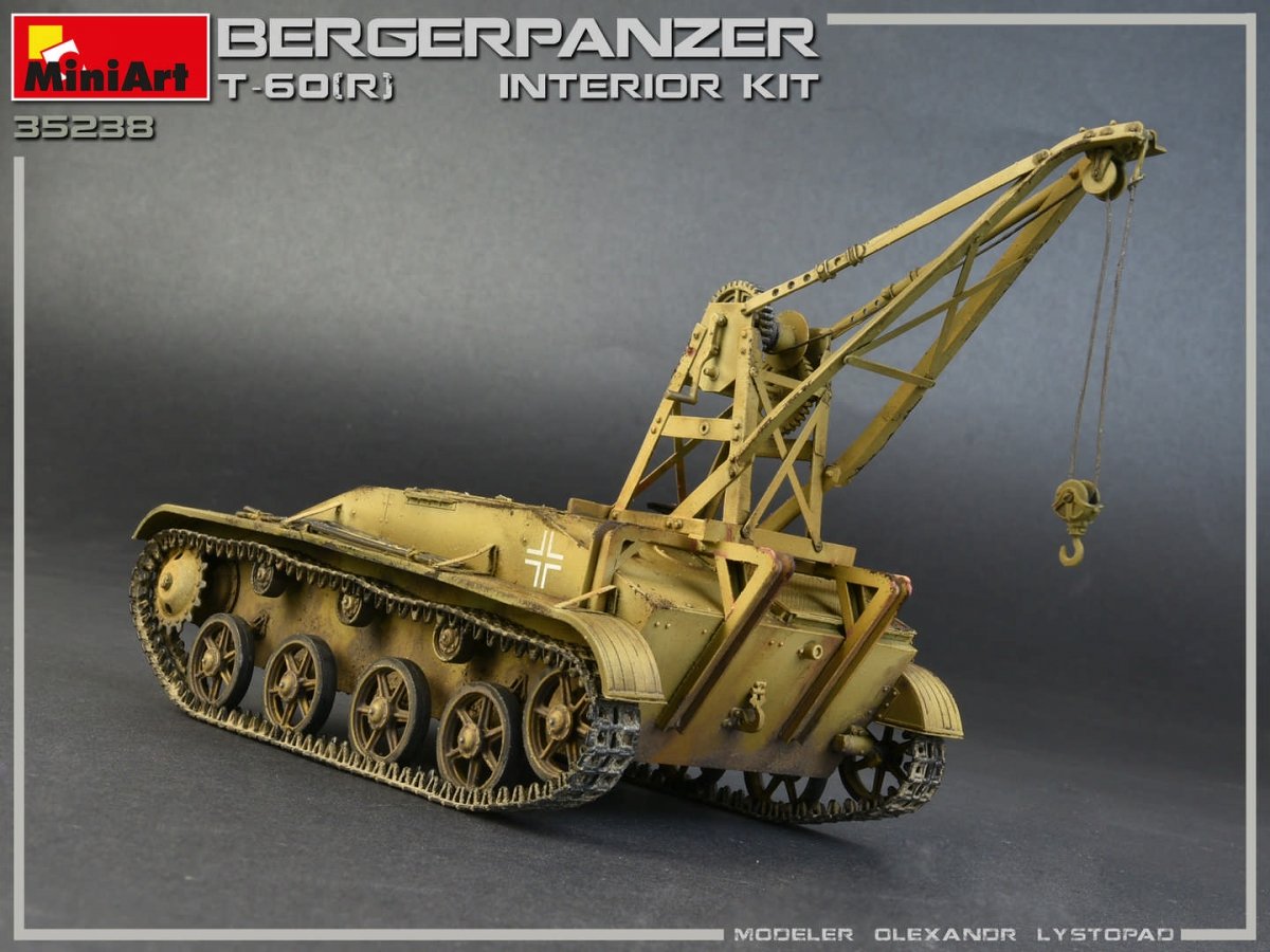 MiniArt 35238 BERGEPANZER T-60 ( r ) INTERIOR KIT 1/35 – image 10