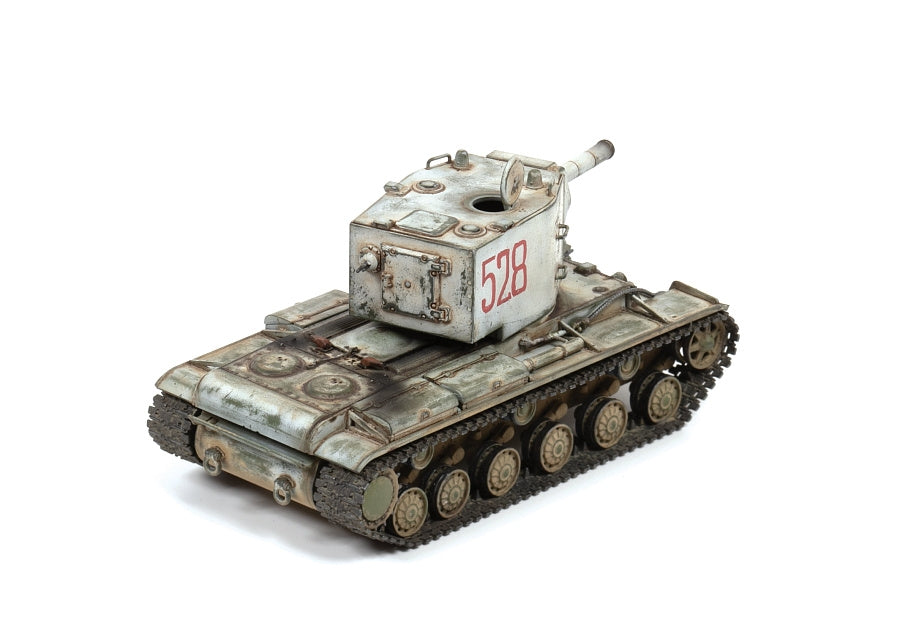 Zvezda 5084 Soviet heavy tank KV-2 1/72 – zdjęcie 4