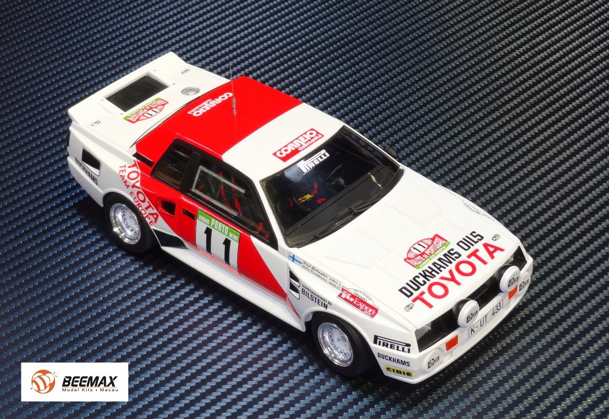 Beemax 24011 Toyota TA64 Celica &amp;#39;84 PORTUGAL RALLY VERSION 1/24 – image 3