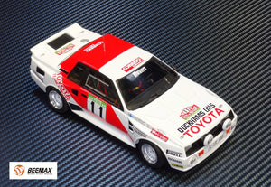 Beemax 24011 Toyota TA64 Celica &amp;#39;84 PORTUGAL RALLY VERSION 1/24 – image 3