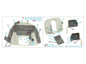 Quinta Studio QDS-35110 Mi-17 3D-Printed colored Interior on decal paper (Trumpeter) (Small version) 1/35 – image 2