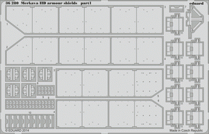 Eduard 36280 Merkava IID armour shields Academy