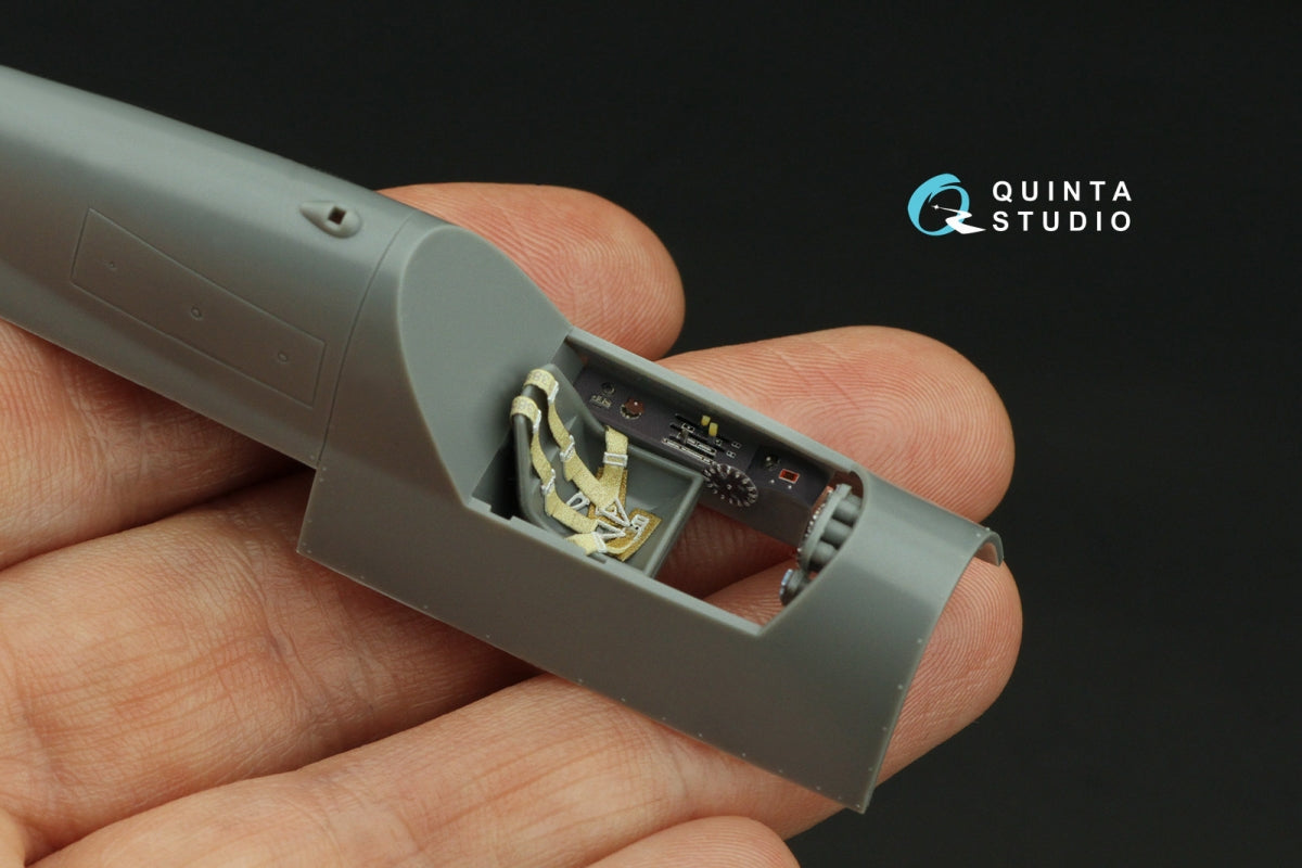 Quinta Studio QD48515 Do 335A-12 Trainer 3D-Printed &amp;amp; coloured Interior on decal paper (Tamiya) 1/48 – zdjęcie 9