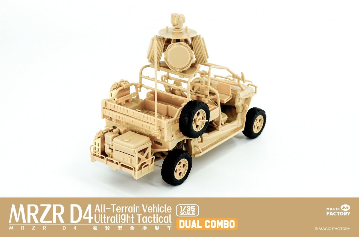 Magic Factory 2005 MRZR D4 Ultralight Tactical All-Terrain Vehicle 1/35 – zdjęcie 9