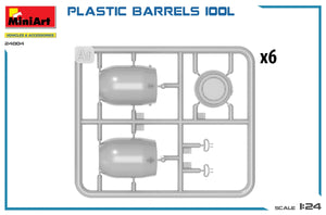 MiniArt 24004 PLASTIC BARRELS 100L 1/24 – imagen 3