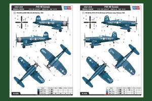 Hobby Boss 80388 F4U-4B Corsair 1/48 – zdjęcie 2