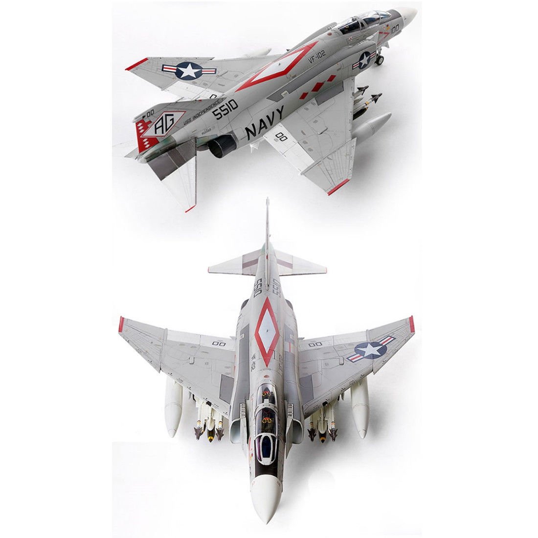 Academy 12323 USN F-4J VF-102 Diamondbacks 1/48 – zdjęcie 8
