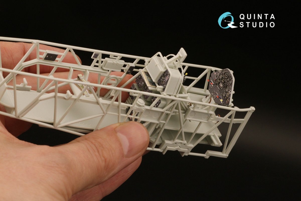 Quinta Studio QD32138 Ar 196A/B 3D-Printed &amp;amp; coloured Interior on decal paper (Revell) 1/32 – zdjęcie 8