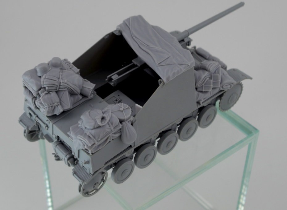 Panzer Art RE35-673 Sd.Kfz 131 “Marder” II stowage set 1/35 – zdjęcie 4