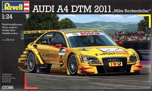 Revell 07086 Audi A4 DTM 2011 "M. Rockenfeller" 1/24