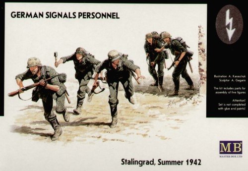Master Box 3540 German Signals Personnel 1/35