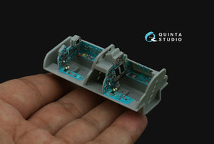Quinta Studio QD48505 MiG-31BM 3D-Printed &amp;amp; colored Interior on decal paper (Hobby Boss) 1/48 – image 7