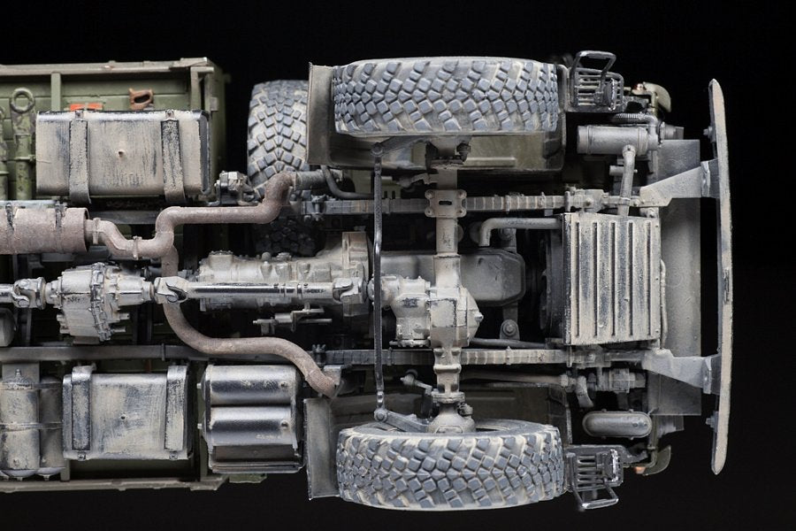 Zvezda 3692 KAMAZ K-4350 military truck 1/35 – image 6