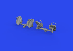 Eduard 632192 Bf 109E rudder pedals early PRINT 1/32 – zdjęcie 3