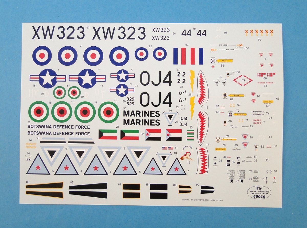 Fly 48016 BAC 167 Strikemaster Jet Provost T.5/T.5A 1/48 – zdjęcie 5