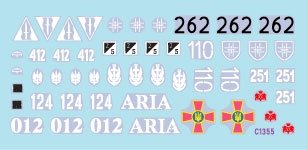Star Decals 35-C1355 War in Ukraine 3 Ukrainian AFVs 2022 war 1/35 – zdjęcie 3