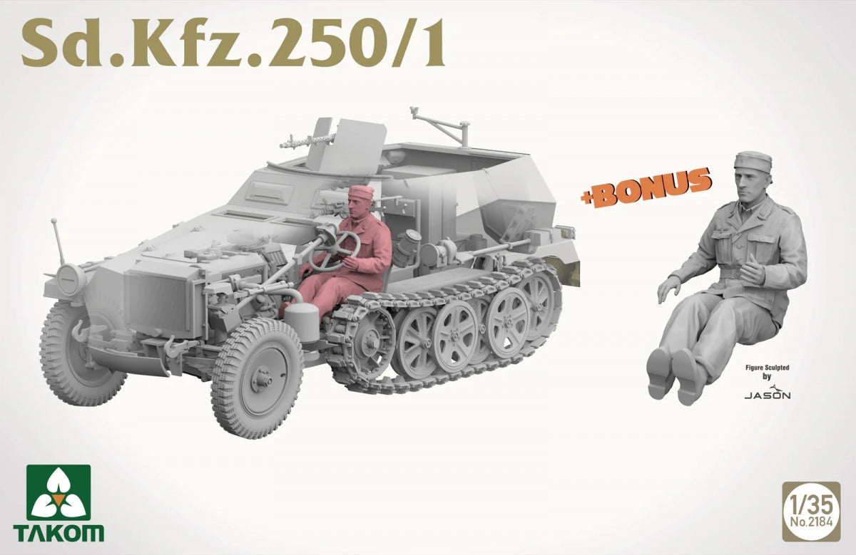 Takom 2184 Sd.Kfz.250/1 1/35 – zdjęcie 3