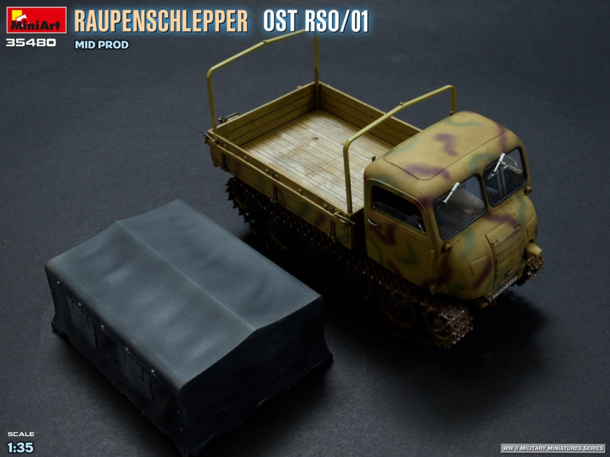 Miniart 35480 Raupenschlepper Ost RSO/01 Mid Prod. 1/35 – zdjęcie 5