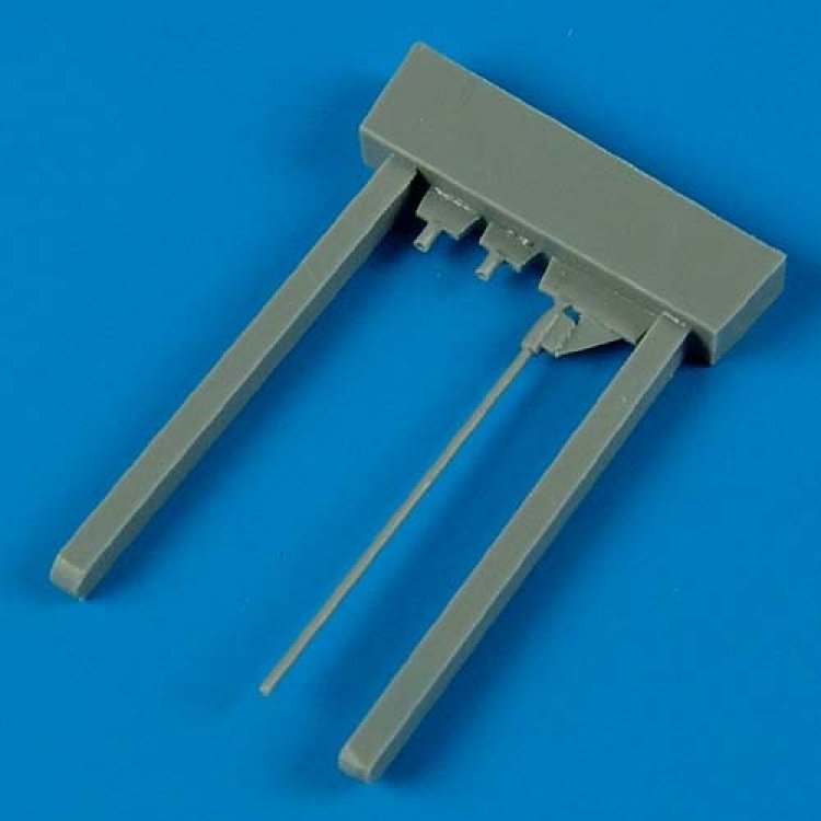Quickboost QB48413 Canons Lavochkin La-5 et tube de Pitot Zvezda 1/48