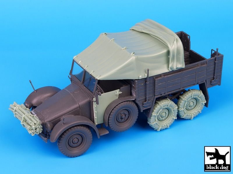 Black Dog T35075 Krupp Protze accessories set 1/35 – zdjęcie 3
