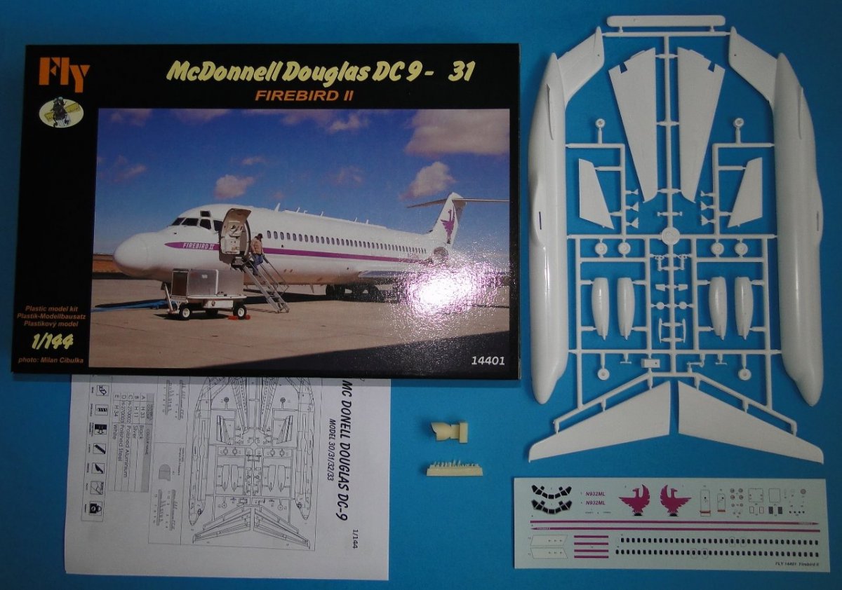 Fly 14401 McDonnell Douglas DC-9-31 Firebird II 1/144 – image 2